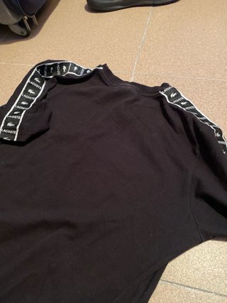 Camiseta Lacoste Negra