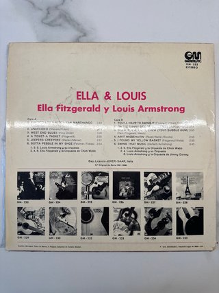 Vinilo Ella & Louis - Jazz