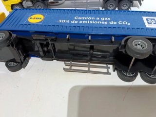 Mini Lidl Tienda, camiones, elevadora