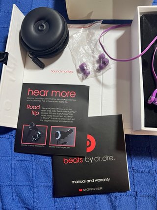 Beats by Dr. Dre Tour Auriculares Morado