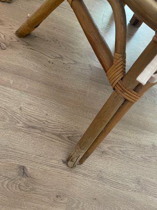 2 Sillones de Rattan Beige