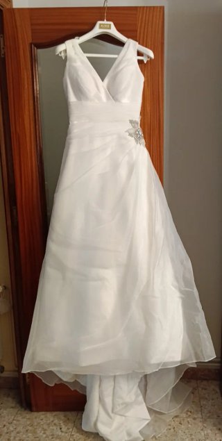 Vestido de Novia Aire Barcelona Blanco
