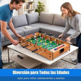 Mesa Multijuegos 2 en 1: Futbolín y Hockey