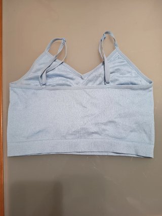 Conjunto de 3 tops canelados para criança