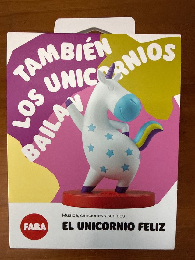 FABA El Unicornio Feliz Personaje Sonoro Español