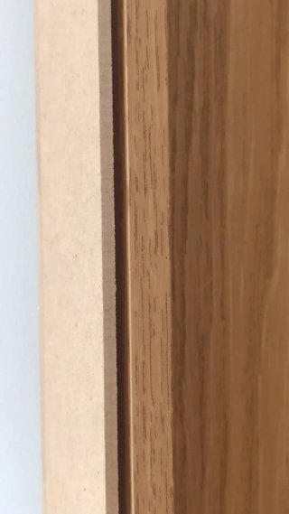 Puerta Roble lisa 72.5 NUEVA mod. Mallorca