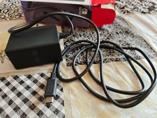 Cargador original de Nintendo Switch