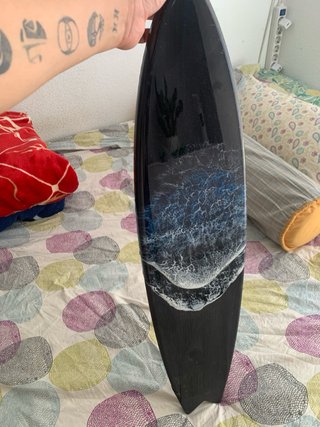 Tabla de surf decorativa