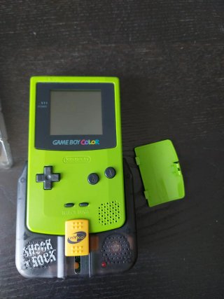 Game Boy Color Verde + Funda +Accesorios