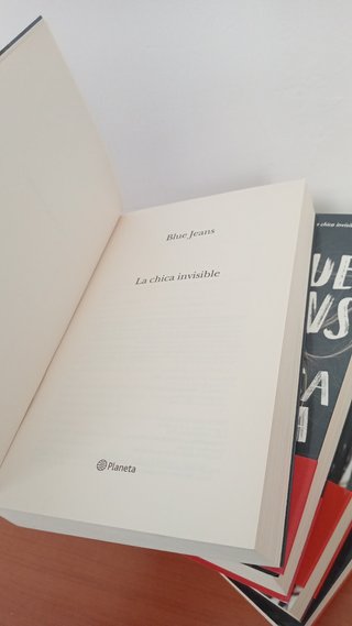 Lote 4 libros Blue Jeans chica invisible + Chopin