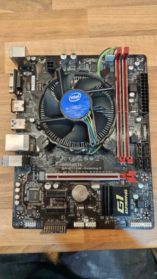 Placa Base Gigabyte H110M Gaming 3 + i3 6100