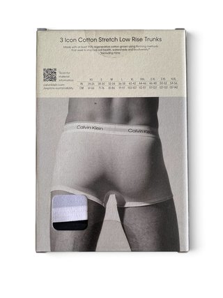 Pack 3 Calzoncillos Calvin Klein Icon Talla M