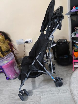 Silla de paseo negra