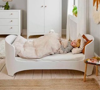 Cuna evolutiva blanca
