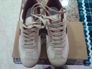 Zapatillas Bubble Kid Beige/Rojo Talla 36