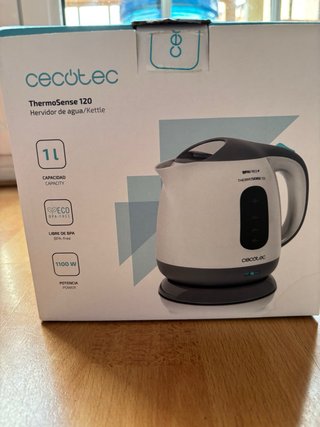 Hervidor Cecotec 1L-en su caja original,a estrenar