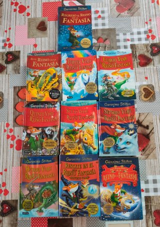 Colección 10 Libros. Viaje al Reino de la Fantasía