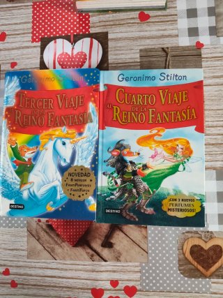 Colección 10 Libros. Viaje al Reino de la Fantasía