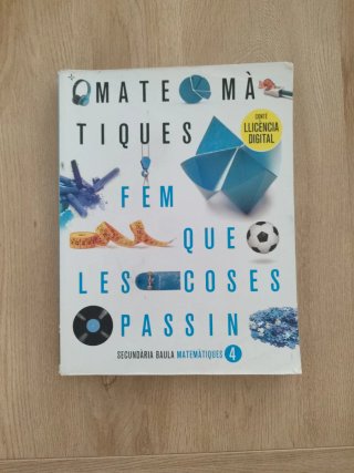 Matemàtiques, 4, Secundària Baula