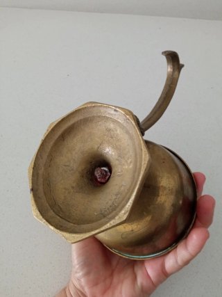 INCENSARIO BRONCE ANTIGUO.