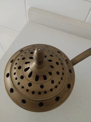 INCENSARIO BRONCE ANTIGUO.