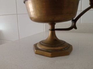 INCENSARIO BRONCE ANTIGUO.