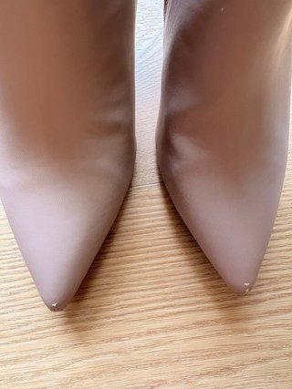 Stivaletti Cristin Shoes vera pelle beige