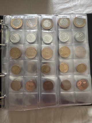 Álbum de Monedas Filatélico