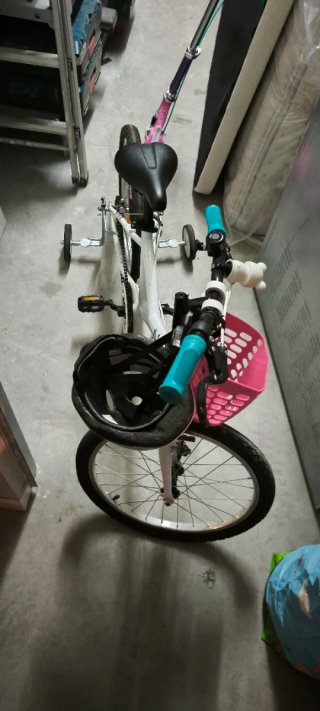 Bici niña 5-9 años con ruedines