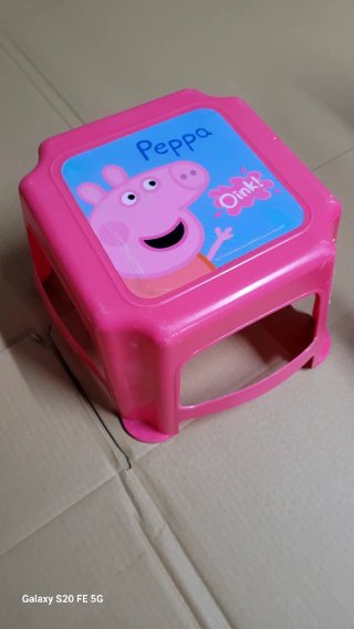 Taburete infantil Peppa Pig