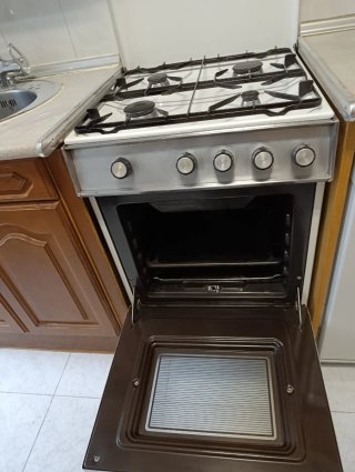 Cocina de gas con horno