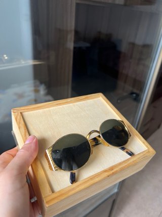 Gafas Rochas Paris Marrón y Dorado