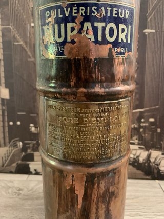Pulverizador antiguo Muratori (1930)