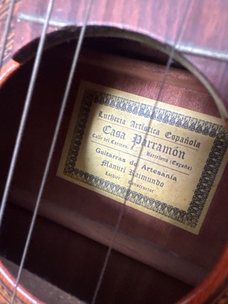 Guitarra Clásica Madera Natural