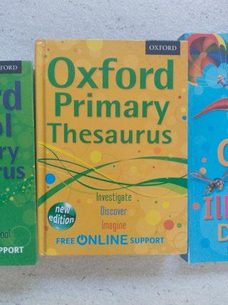 Oxford Dictionary and Thesaurus por separado