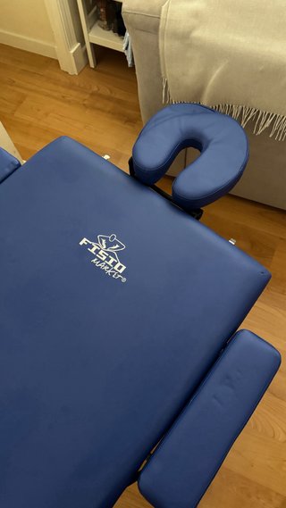 CAMILLA PLEGABLE DE ALUMINIO 3 CUERPOS COLOR AZUL