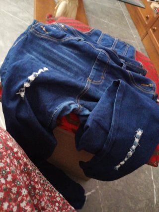 Pantalón Peto Vaquero Talla 36,centrego en mano