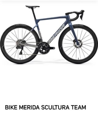 Bicicleta Merida Scultura team Dura Ace