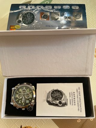 Reloj DVR Full HD nuevo, espía, con cámara fotos