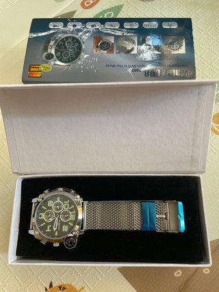 Reloj DVR Full HD nuevo, espía, con cámara fotos