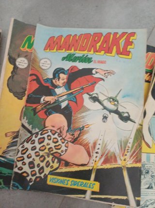 Varios comics 9 de mandrake el javanes la masa