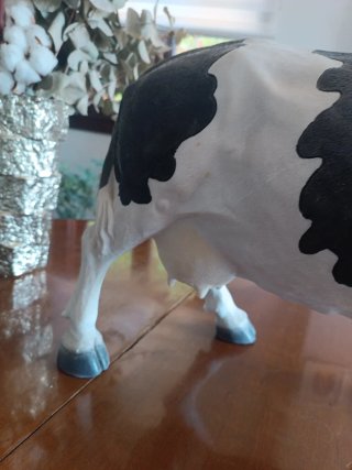 Figura Vaca Frisona Decoración