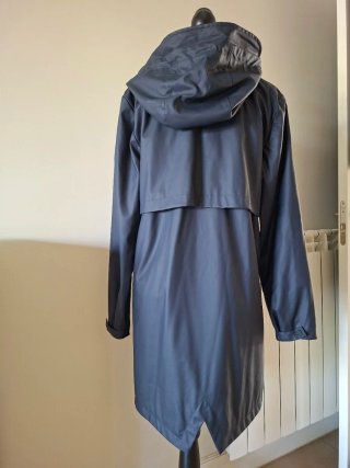 Gabardina Zara Mujer Azul Talla XS