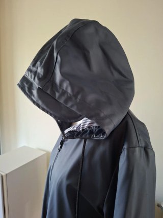 Gabardina Zara Mujer Azul Talla XS