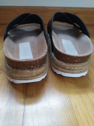 Sandalias Macarena negras mujer