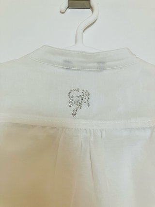 Blusa Guess by Marciano Blanca sin Mangas