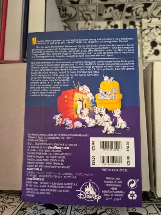 Pin 101 Dálmatas VHS ShopDisney