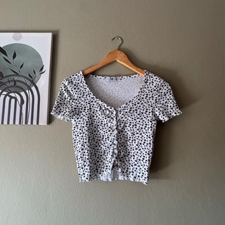 Camiseta New Yorker flores