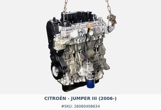 Motor Citroen Jumper 2.2 Nuevo con 0 kilómetros