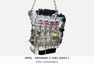 Motor Opel Movano 2.2 Nuevo con 0 kilómetros